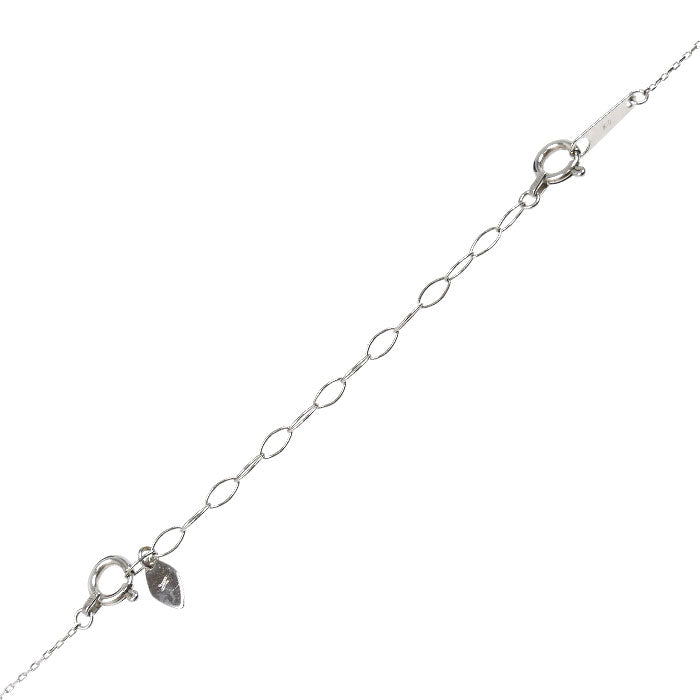 Vendome Aoyama ヴァンドーム青山 K10WG ホワイトゴールド ネックレス AJBN137440DI/ADVZ000705WG ダイヤモンド 1.2g 40cm レディース【中古】