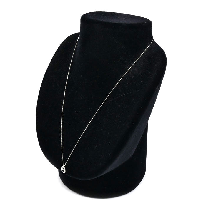 Vendome Aoyama ヴァンドーム青山 K10WG ホワイトゴールド ネックレス AJBN137440DI/ADVZ000705WG ダイヤモンド 1.2g 40cm レディース【中古】