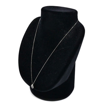 Vendome Aoyama ヴァンドーム青山 K10WG ホワイトゴールド ネックレス AJBN137440DI/ADVZ000705WG ダイヤモンド 1.2g 40cm レディース【中古】