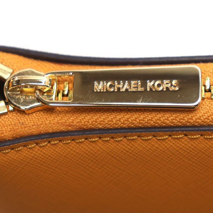 Michael Kors マイケルコース ジュットセット クロスボディ ショルダーバッグ オレンジ 35S3GTVC5T レディース【中古】【美品】