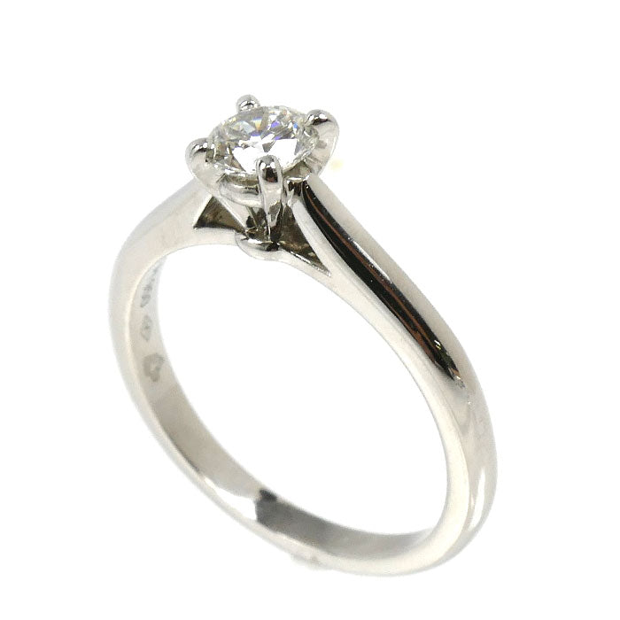 CARTIER カルティエ Pt950プラチナ ソリテール リング・指輪 CRN4139000 ダイヤモンド0.31ct 7号 47 3.3g レディース【中古】【美品】