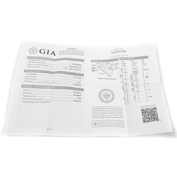 CARTIER カルティエ Pt950プラチナ ソリテール リング・指輪 CRN4139000 ダイヤモンド0.31ct 7号 47 3.3g レディース【中古】【美品】