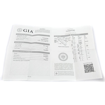 CARTIER カルティエ Pt950プラチナ ソリテール リング・指輪 CRN4139000 ダイヤモンド0.31ct 7号 47 3.3g レディース【中古】【美品】