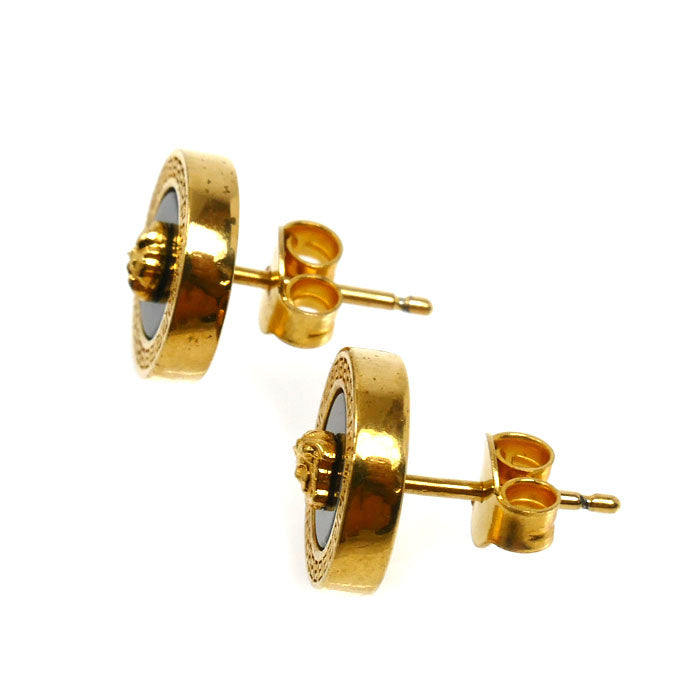 VERSACE ヴェルサーチ 真鍮/GP メドゥーサ ピアス DG27256 レディース【中古】