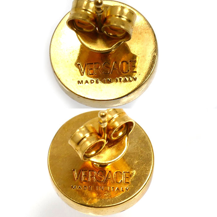 VERSACE ヴェルサーチ 真鍮/GP メドゥーサ ピアス DG27256 レディース【中古】