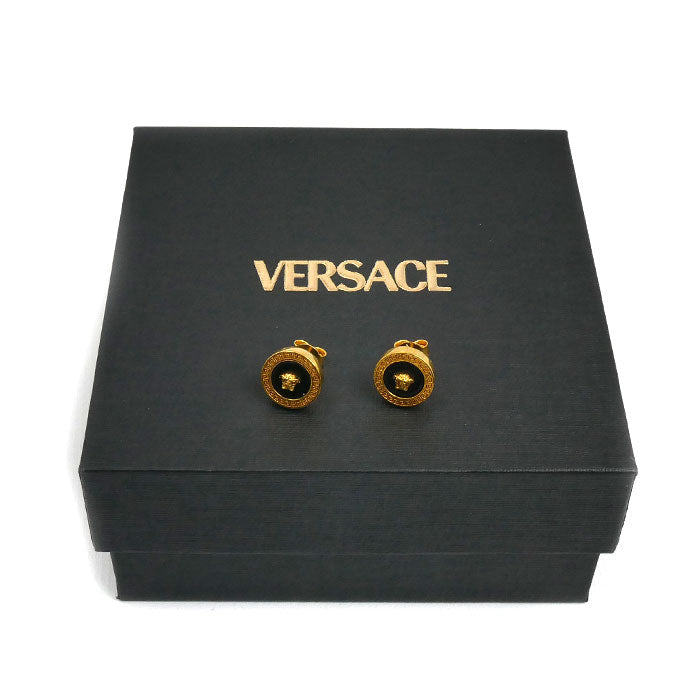 VERSACE ヴェルサーチ 真鍮/GP メドゥーサ ピアス DG27256 レディース【中古】