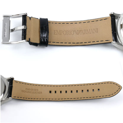 Emporio Armani エンポリオ・アルマーニ クロノグラフ 腕時計 電池式 AR-2447 メンズ【中古】【美品】