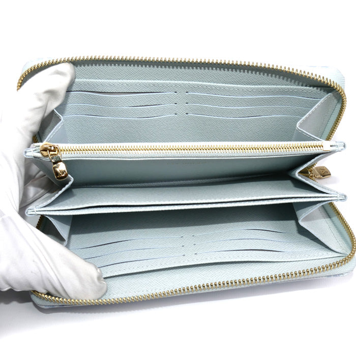 LOUIS VUITTON ルイ・ヴィトン ジッピーウォレット 長財布 モノグラムオリジン ブルークーリエ M27686 ICチップ ユニセックス【未使用】【買取品】