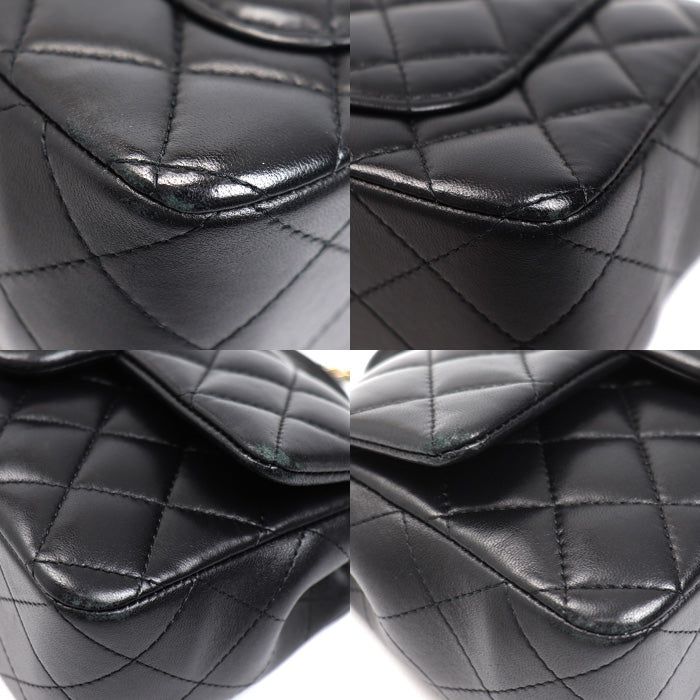 CHANEL シャネル トップハンドル ミニフラップバッグ 2Wayショルダーバッグ ブラック AS2431 レディース【中古】