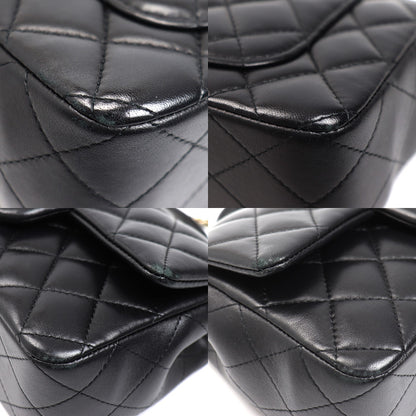 CHANEL シャネル トップハンドル ミニフラップバッグ 2Wayショルダーバッグ ブラック AS2431 レディース【中古】