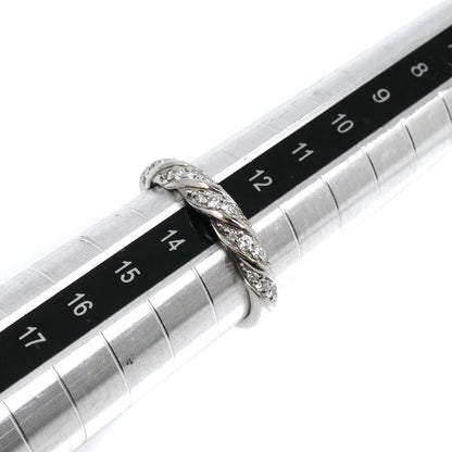 GSTV Pt950プラチナ リング・指輪 ダイヤモンド0.20ct 13号 4.5g レディース【中古】