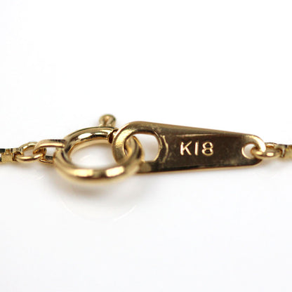 K18YG イエローゴールド ネックレス ベネチアン 3.0g 49cm レディース【中古】
