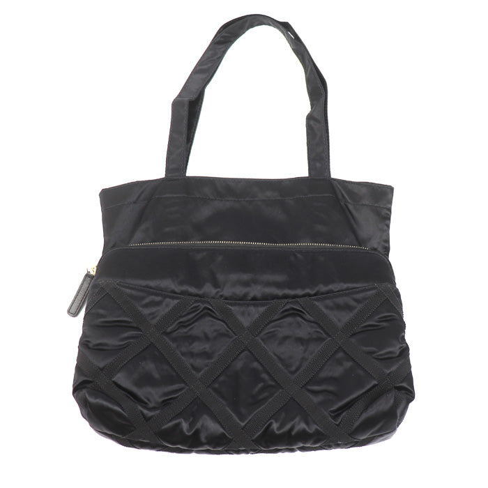 CHANEL シャネル マトラッセ グログラン 2WAYバッグ トートバッグ ブラック AP2676 レディース【中古】