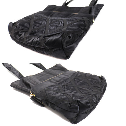 CHANEL シャネル マトラッセ グログラン 2WAYバッグ トートバッグ ブラック AP2676 レディース【中古】
