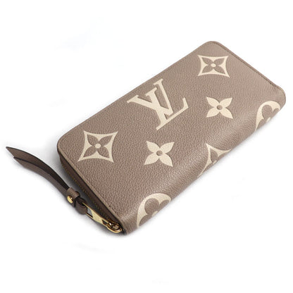 LOUIS VUITTON ルイ・ヴィトン ジッピーウォレット 長財布 ラウンドファスナー バイカラーアンプラント トゥルトレール クレーム M69794 ICチップ レディース【中古】