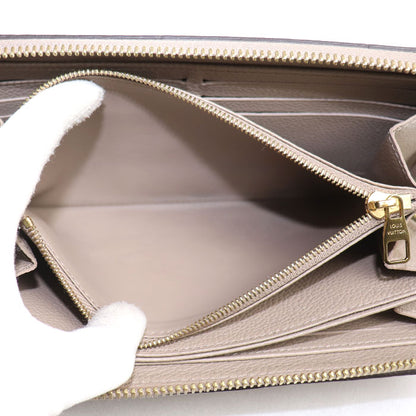 LOUIS VUITTON ルイ・ヴィトン ジッピーウォレット 長財布 ラウンドファスナー バイカラーアンプラント トゥルトレール クレーム M69794 ICチップ レディース【中古】