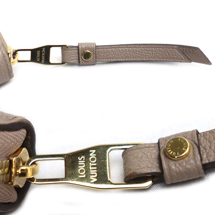 LOUIS VUITTON ルイ・ヴィトン ジッピーウォレット 長財布 ラウンドファスナー バイカラーアンプラント トゥルトレール クレーム M69794 ICチップ レディース【中古】