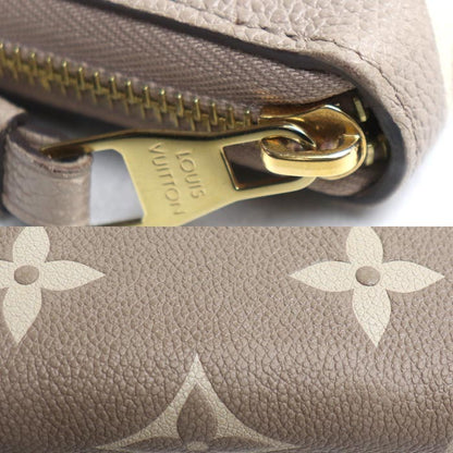 LOUIS VUITTON ルイ・ヴィトン ジッピーウォレット 長財布 ラウンドファスナー バイカラーアンプラント トゥルトレール クレーム M69794 ICチップ レディース【中古】