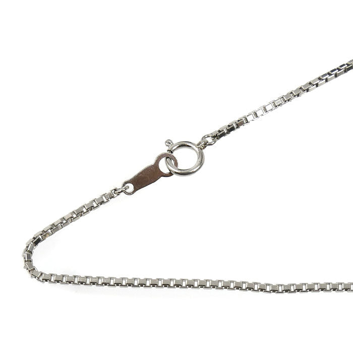 Pt850プラチナ ネックレス ベネチアン 9.9g 60cm ユニセックス【中古】