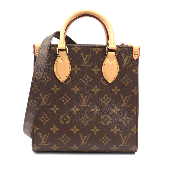 LOUIS VUITTON ルイ・ヴィトン サックプラBB 2Wayショルダーバッグ モノグラム M46265 ICチップ レディース【中古】【美品】