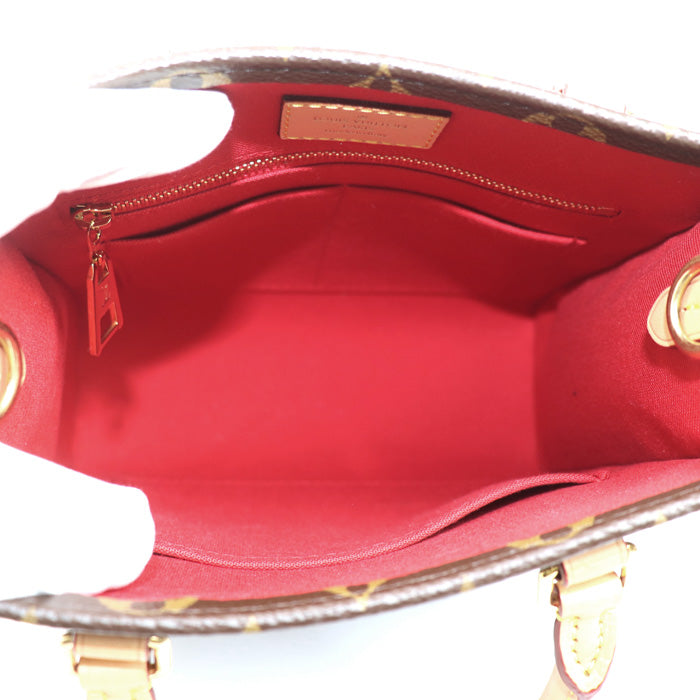 LOUIS VUITTON ルイ・ヴィトン サックプラBB 2Wayショルダーバッグ モノグラム M46265 ICチップ レディース【中古】【美品】
