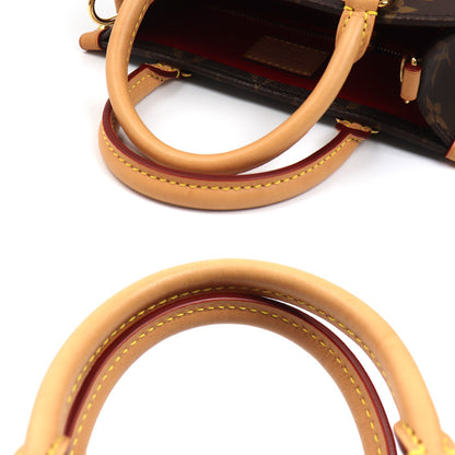 LOUIS VUITTON ルイ・ヴィトン サックプラBB 2Wayショルダーバッグ モノグラム M46265 ICチップ レディース【中古】【美品】