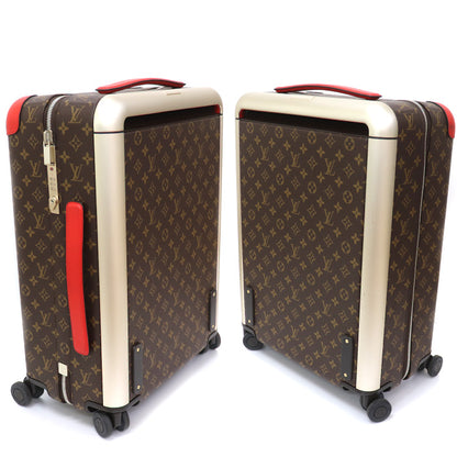 LOUIS VUITTON ルイ・ヴィトン ホライゾン55 キャリーバッグ モノグラム ポピーレッド M20200 ICチップ ユニセックス【中古】