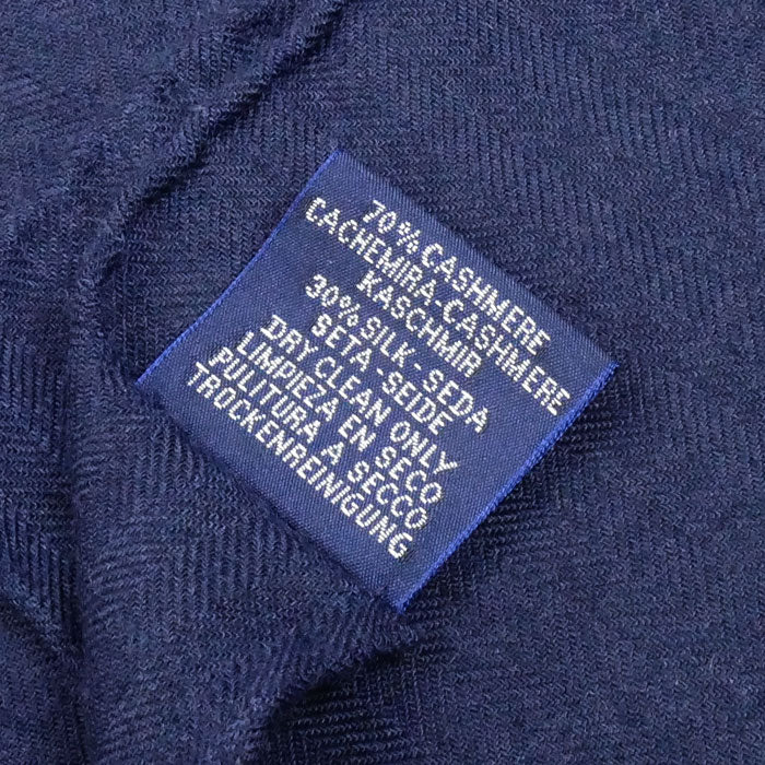 HERMES エルメス カレ140 Grand Manege グラン・マネージュ・バンダナ ショール ネイビー/ホワイト H243059S レディース【中古】