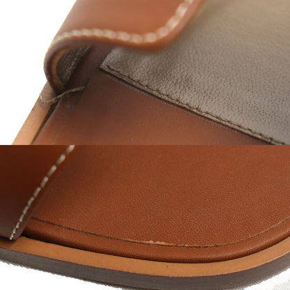 HERMES エルメス オラン サンダル ブラウン 36 レディース【中古】【美品】