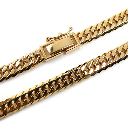 K18YG イエローゴールド ブレスレット 喜平6面Wカット 12.0g 18cm ユニセックス【中古】