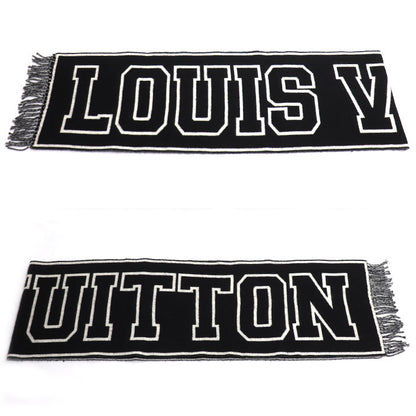 LOUIS VUITTON ルイ・ヴィトン エシャルプ シティールイ マフラー ブラック M71317 AB0198 メンズ【中古】