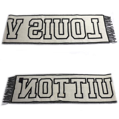 LOUIS VUITTON ルイ・ヴィトン エシャルプ シティールイ マフラー ブラック M71317 AB0198 メンズ【中古】
