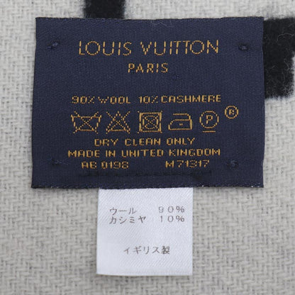 LOUIS VUITTON ルイ・ヴィトン エシャルプ シティールイ マフラー ブラック M71317 AB0198 メンズ【中古】