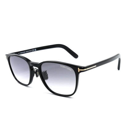 TOM FORD トムフォード サングラス ブラック TF1048D メンズ 52□18 145【中古】