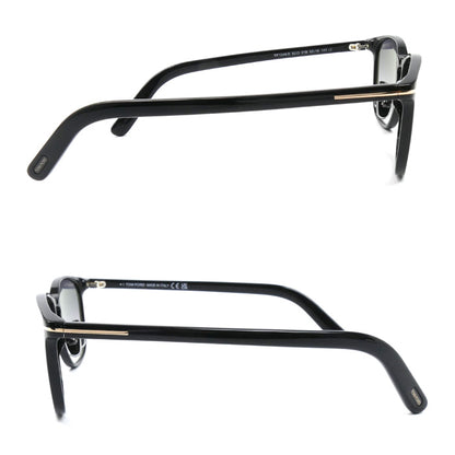 TOM FORD トムフォード サングラス ブラック TF1048D メンズ 52□18 145【中古】