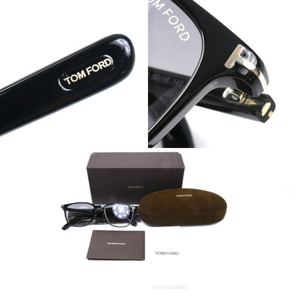 TOM FORD トムフォード サングラス ブラック TF1048D メンズ 52□18 145【中古】