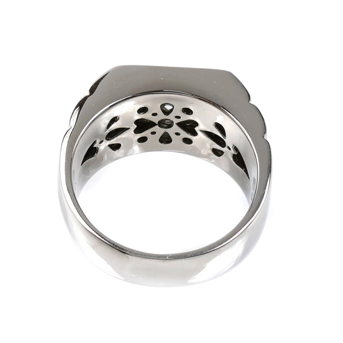 PT900/K18YG リング・指輪 ダイヤモンド0.392ct/0.15ct 22号 23.0g メンズ【中古】【美品】