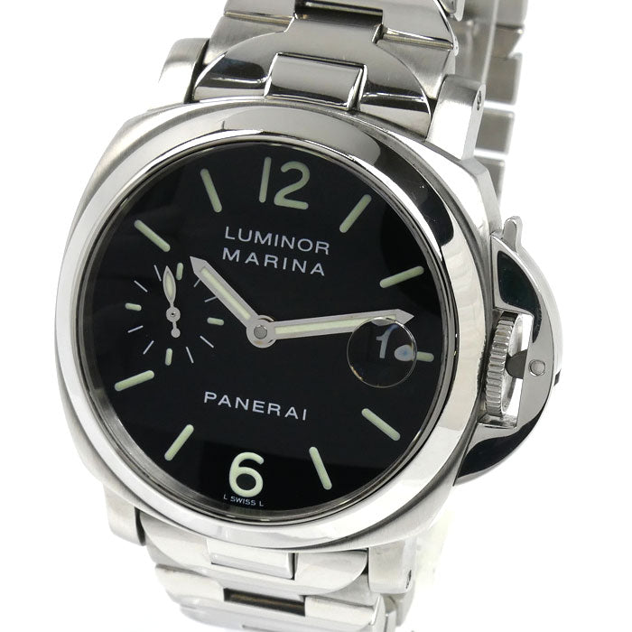 OFFICINE PANERAI オフィチーネパネライ ルミノール マリーナ 40MM 腕時計 自動巻き PAM00048 OP6560 メンズ【中古】