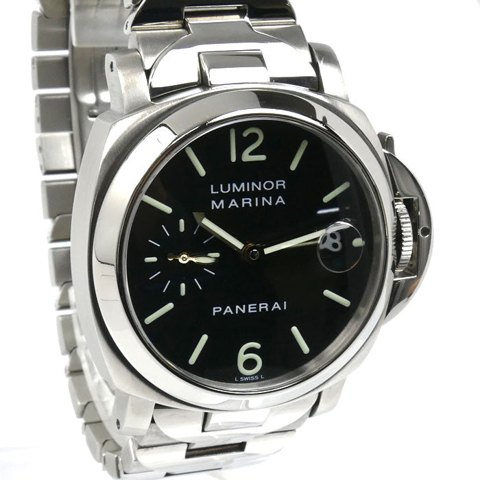 OFFICINE PANERAI オフィチーネパネライ ルミノール マリーナ 40MM 腕時計 自動巻き PAM00048 OP6560 メンズ【中古】