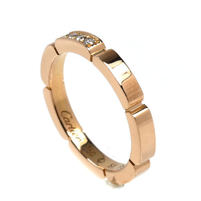 CARTIER カルティエ K18PG ピンクゴールド マイヨン パンテール 4PD リング・指輪 B4080551 ダイヤモンド 11号 51 3.9g レディース【中古】