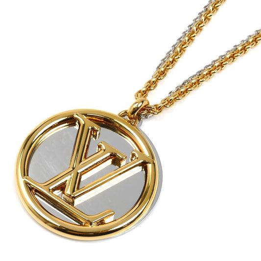 LOUIS VUITTON ルイ・ヴィトン GP コリエ ルイーズ ネックレス M64281 LE1129 80cm レディース【中古】