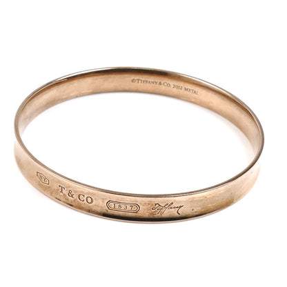 TIFFANY&Co. ティファニー ルベドメタル 1837 ナロー バングル 21.2g ルベド レディース【中古】