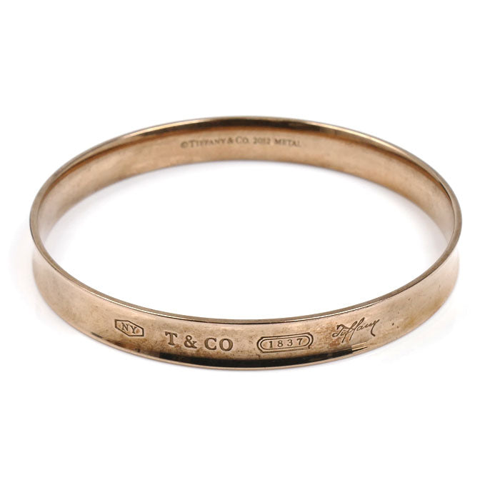 TIFFANY&Co. ティファニー ルベドメタル 1837 ナロー バングル 21.2g ルベド レディース【中古】