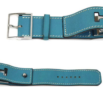 HERMES エルメス シェルシュ ミディ ブルージーン 腕時計 電池式 ブルージーン CM1.210 レディース ⬜︎L【中古】