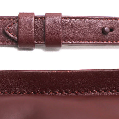 Salvatore Ferragamo サルヴァトーレフェラガモ ヴァラリボン ショルダーバッグ ボルドー GG 211287 レディース【中古】