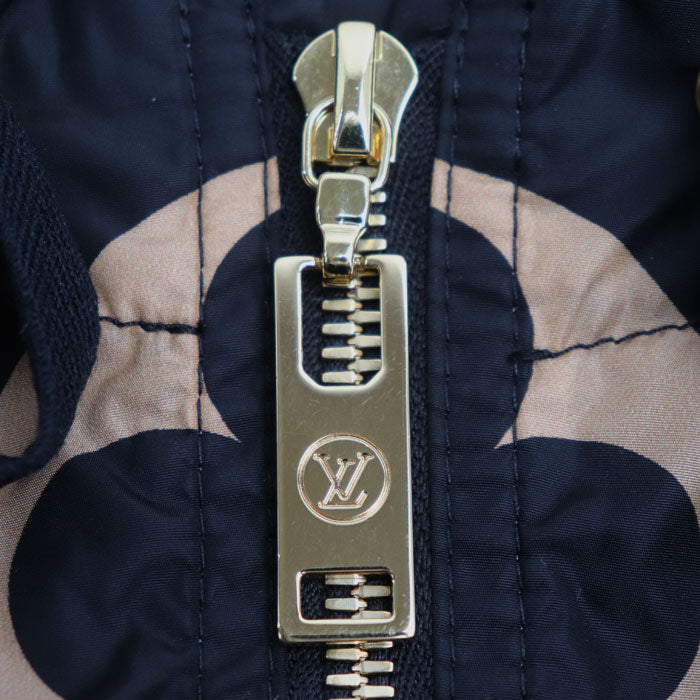 LOUIS VUITTON ルイ・ヴィトン ミックス モノグラム フーテッド ジャケット ナイロンジャケット ブラック RW212W FM7 FLOW23 36 レディース【中古】