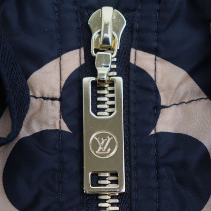 LOUIS VUITTON ルイ・ヴィトン ミックス モノグラム フーテッド ジャケット ナイロンジャケット ブラック RW212W FM7 FLOW23 36 レディース【中古】