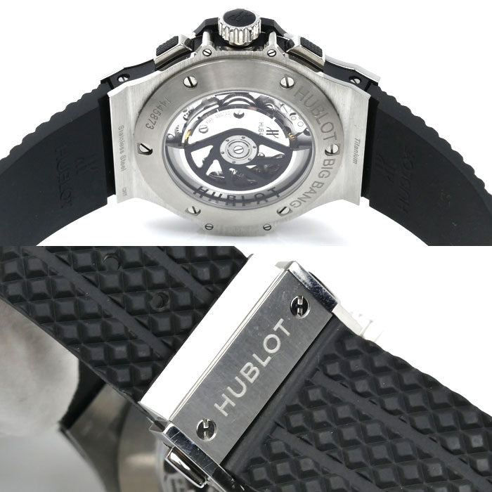 HUBLOT ウブロ ビッグバン スチール 腕時計 自動巻き 301.SX.130.RX メンズ【中古】