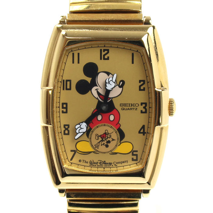 SEIKO セイコー ミッキーマウス 60周年 腕時計 電池式 SED002/2K03-5009 レディース【中古】【美品】