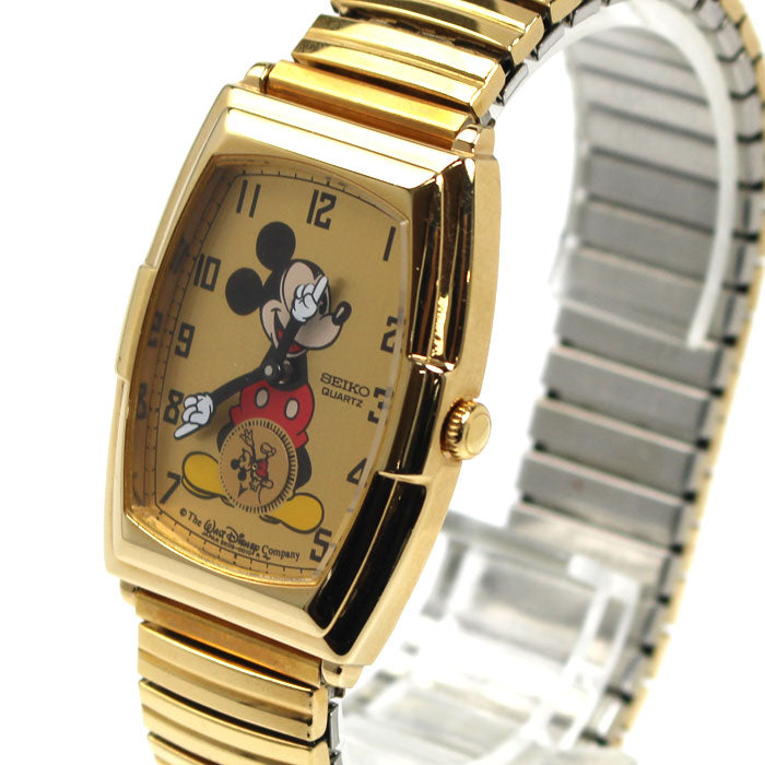 SEIKO セイコー ミッキーマウス 60周年 腕時計 電池式 SED002/2K03-5009 レディース【中古】【美品】